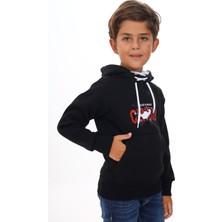 Turkuaz Kids 3 Iplık Çocuk Kazak, Yuzde Yuz Pamuk Cocuk Gıyım, Sardonlu Kazak Kazakmodel