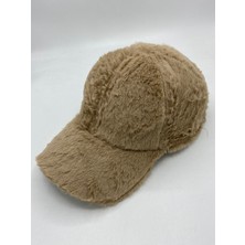 Gonca Şapka Kadın Kışlık Peluş Şapka Kep Trendy Baseball Cap