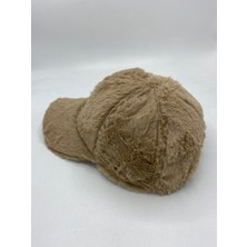 Gonca Şapka Kadın Kışlık Peluş Şapka Kep Trendy Baseball Cap