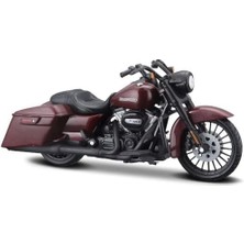 Maisto Harley Davidson Road King Special, Koyu Kırmızı 1:18 Model Motosiklet