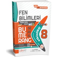 Günay Yayınları 8. Sınıf Bumerang Fen Bilimleri Etkinlikli Kitap 2024
