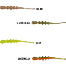 Ryuji Tipsy Worm 5.8 Cm 12 Adet Silikon Yem