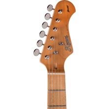 Kozmos KST-57HSS-GMN-BK 57 HSS Akçaağaç Klavye Siyah Elektro Gitar