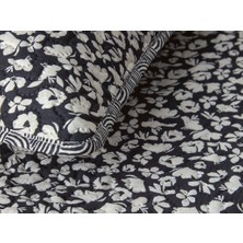 English Home Flowery Modern Çok Amaçlı Tek Kişilik Yatak Örtüsü Takımı 160X220 cm Siyah