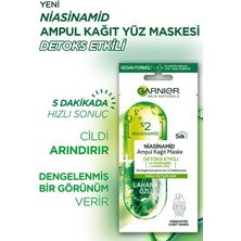 Garnier Ampul Kağıt Maske Seti Hyaluronik, C Vitamini ve Niacinamide 15 gr