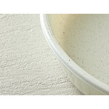 English Home Paşabahçe Borcam Cam Non-Stick Fırın Kabı 26 cm Beyaz