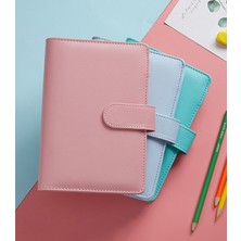 Sadece Kapak A6 A5 A6 Pu Deri Defter Bağlayıcı Bütçe Planlayıcısı Organizatör 6 Halkalı Bağlayıcı 12 Bağlayıcı Cepleri ve 1 Sayfalık Bütçe Sayfaları Etikel (Yurt Dışından)