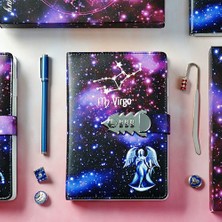 Koç Dergisi Günlüğü Oniki Takımyıldızları Dizüstü Kilit Gündem Planlayıcısı Organizatör Not Defteri Kawaii El Kitabı Doğum Günü Hediyesi A5 Yeni (Yurt Dışından)