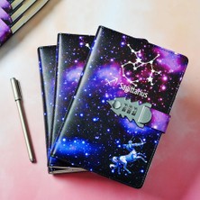 Koç Dergisi Günlüğü Oniki Takımyıldızları Dizüstü Kilit Gündem Planlayıcısı Organizatör Not Defteri Kawaii El Kitabı Doğum Günü Hediyesi A5 Yeni (Yurt Dışından)
