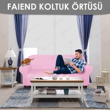 Faiend pembe Koltuk Kılıfı lastikli balpetek kanepe Takımı Çekyat Örtüsü (3+3+1+1) Tam kaplama kılıf koltuk örtüsü