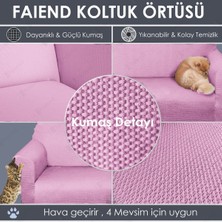 Faiend pembe Koltuk Kılıfı lastikli balpetek kanepe Takımı Çekyat Örtüsü (3+3+1+1) Tam kaplama kılıf koltuk örtüsü