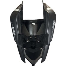 Moto Express Bajaj Pulsar NS200 2021-2023 Sağ Sol Arka Sele Altı Kuyruk Grenajı Füme-Siyah A