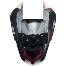 Moto Express Bajaj Pulsar NS200 2021-2023 Sağ Sol Arka Sele Altı Kuyruk Grenajı Beyaz-Kırmızı-Siyah A