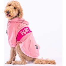 Pawstar Pembe Angry Orta-Büyük Irk Köpek Fermuarlı Sweatshirt