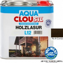 CLOU Su Bazlı Ahşap Koruyucular2,5ltCLOU Nr:04 Ceviz Su Bazlı Ahşap Koruyucu 2,5lt