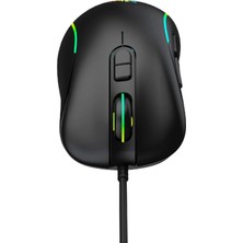 Batcell Gaming Oyuncu Mouse Makro Tuşlu Rgb Ledli 7200 Ayarlanabilir Dpı