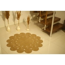 Ersu Ahat Home Desıgn Amber Model Jüt Tasarım Örme Kilim