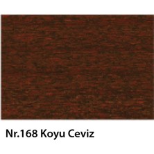 CLOU Suda Çözülen Oksit Toz Ahşap BoyasıCLOU Oksit Toz Boya NR:168 Koyu Ceviz 12GR