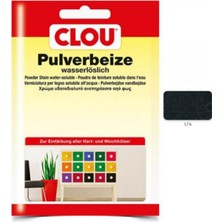 CLOU Suda Çözülen Oksit Toz Ahşap BoyasıCLOU Oksit Toz Boya NR:174 Siyah 12GR