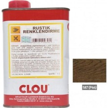 CLOU Solvent Bazlı Renklendiriciler 1LT587 Ceviz Rustic Efekt Renklendirici 1litre