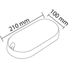 Forlife 15W Beyaz Oval Glop