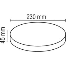 Forlife 36 Watt Yeni Nesil Sıva Üstü Panel Yüksek Watt