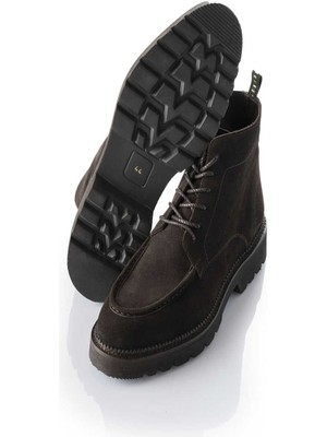 Kahve Renk Bağcıklı Bot