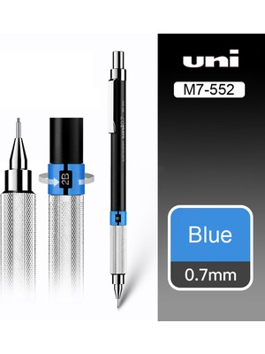 0,7 mm M7-552 Unı M5-552/1010 Metal Mekanik Kurşun Kalemler 0,3 / 0,5 / 0,7 / 0,9 mm Öğrenci Etkinliği Kurşun Düşük Ağırlık Merkezi Kalem Okulu (Yurt Dışından)