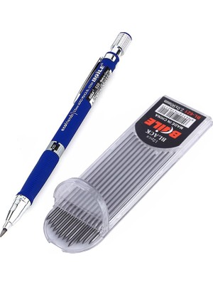2 Adet Gri Kurşun M 2.0mm Mekanik Kurşun Kalem Sanat Çizim Kalem Seti Sevimli Okul Malzemeleri Ofis Yazma Otomatik Kalemler Kawaii Kırtasiye (Yurt Dışından)