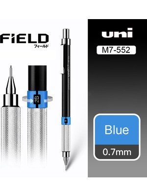 0.7mm 1 Adet Uni Mitsubishi Kalem M5-552 0.3/0.5/0.7mm Profesyonel Çizim Otomatik Kalem Metal Kalemlik Öğrenci Boyama (Yurt Dışından)