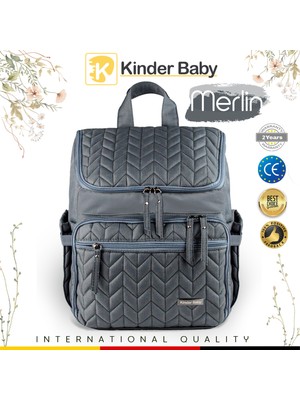Kinder Baby Merlin Termal Anne Bebek Bakım Çantası