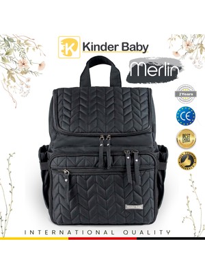 Kinder Baby Merlin Termal Anne Bebek Bakım Çantası