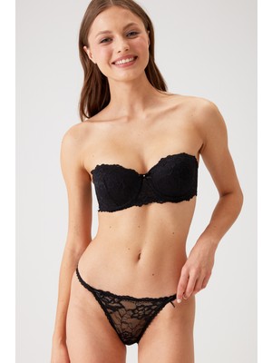 Pierre Cardin 4563 Straplez Push-Up Sütyen Takım