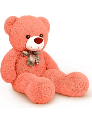 Sole 80 cm Papyonlu Sevimli Peluş Şaşkın Ayı - Sevgiliye Özel Hediye