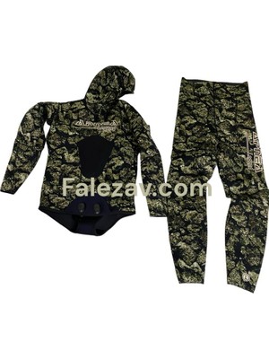 Apnea Legend Rock Camou 3 mm Dalış Elbisesi