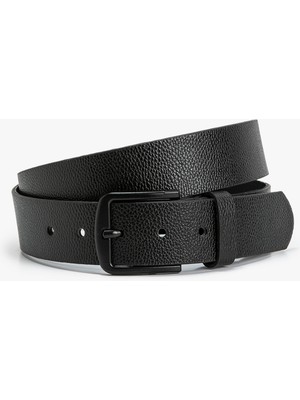 Koton Kemer Deri Görünümlü Metal Toka Detaylı