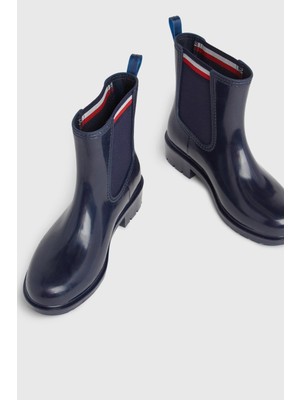 Tommy Hilfiger Corporate Elastıc Kadın Yağmur Botu