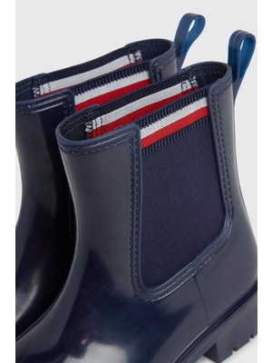 Tommy Hilfiger Corporate Elastıc Kadın Yağmur Botu