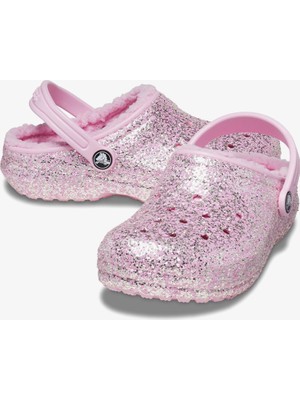 Crocs Classic Lined Glitter Clog.6s0