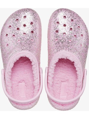 Crocs Classic Lined Glitter Clog.6s0