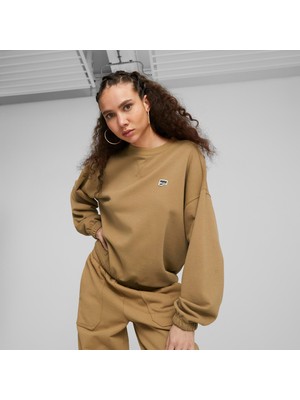 Puma Downtown Oversized Kadın Sweatshirt 62145585