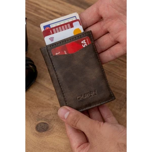 2A Bag Wallet Erkek Cüzdan Kartlık - Mekanizmalı Kartlık Cüzdan -Kağıt Para Bölmeli Kartlık Kartlık-Cüzdan