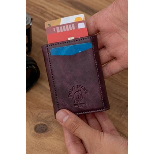 2A Bag Wallet Erkek Cüzdan Kartlık - Mekanizmalı Kartlık Cüzdan -Kağıt Para Bölmeli Kartlık Kartlık-Cüzdan
