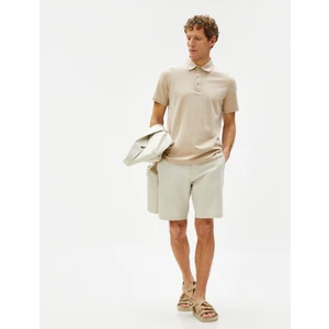 Basic Tişört Polo Yaka Pamuklu