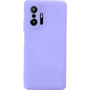 Case World Xiaomi Mi 11T Kapak Içi Kadife Kamera Korumalı Lansman Silikon Kılıf - Lila