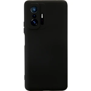 Caseart Xiaomi Mi 11T Kapak Içi Kadife Kamera Korumalı Lansman Silikon Kılıf - Siyah