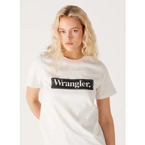 Bisiklet Yaka Beyaz Kadın T-Shirt W7N4EEW04-BEYAZ