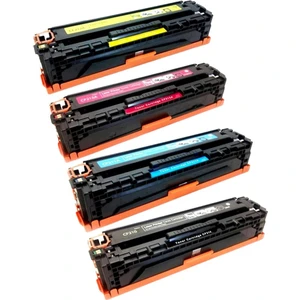 Hp CB540/CB541/CB542/CB543 (125A) Muadil Toner Seti Tüm Renkler