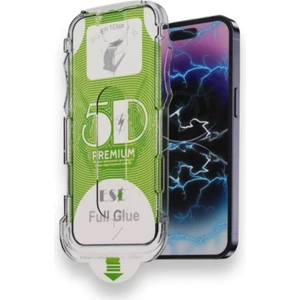 Piyasa Sepeti Apple iPhone 15 Pro Otomatik Yapışan Full Ekran Koruyucu