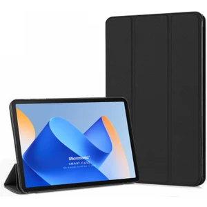 Huawei Matepad 11.5 Kılıf Slim Translucent Back Smart Cover Siyah
